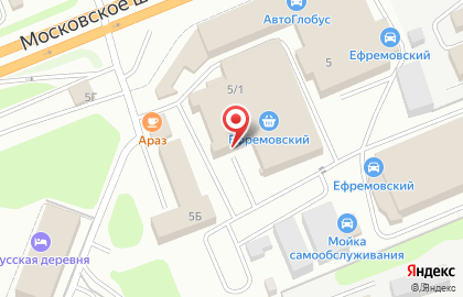 Магазин одежды во Владимире на карте