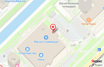 Банкомат Авангард на улице Павловского на карте