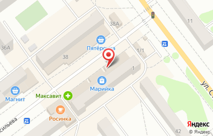 Оператор сотовой связи МегаФон на улице Васильева на карте