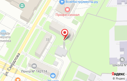 Инфанта на Пионерской улице на карте