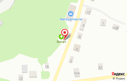 Аптека Вита+ в Тюмени на карте