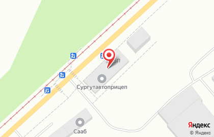 Производственно-ремонтная компания Сургутавтоприцеп в Металлургическом районе на карте