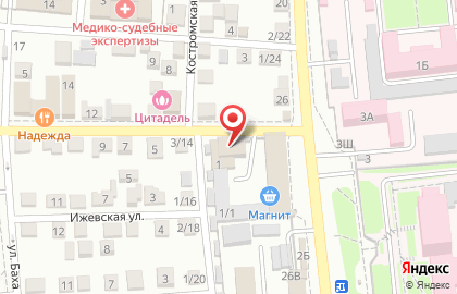 Клиника Домашний доктор на Челябинской улице на карте