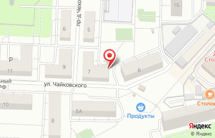 Частное охранное предприятие Улан на улице Чайковского на карте