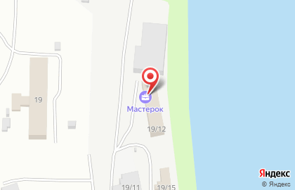Магазин отделочных и строительных материалов Мастерок в Центральном районе на карте