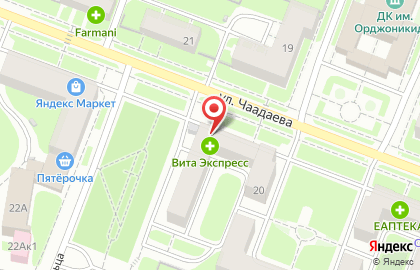 Зоомагазин Дружок в Московском районе на карте