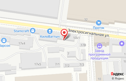Компания МеталлМебель36 на Электросигнальной улице на карте