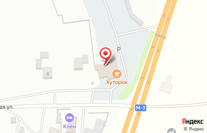 Кафе Хуторок на Центральной улице на карте