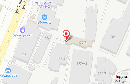 Кузовной центр Авантаж в Тракторозаводском районе на карте
