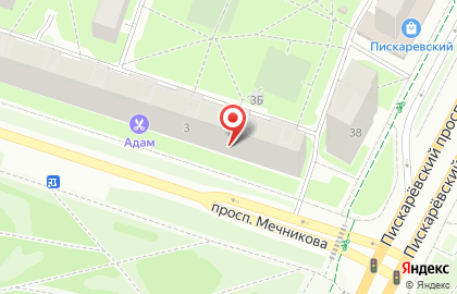 Парикмахерская, ИП Ворначева М.Н. на карте