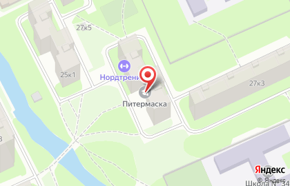 Театральная студия Петербургская маска на проспекте Большевиков на карте