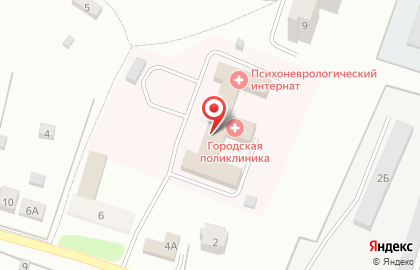 Балакиревская городская поликлиника на карте