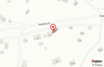 Производственная компания Бетон СК на Новой улице на карте