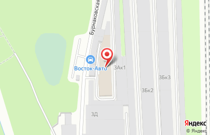 Торгово-сервисная компания ВОСТОК-АВТО на Бурнаковской улице на карте