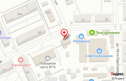 Оптово-розничная сеть магазинов ЭльТЕХ на улице 20 Партсъезда на карте