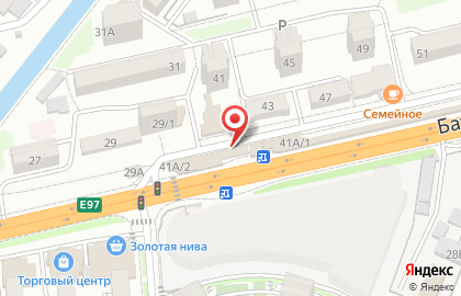 Продовольственный магазин Антей на карте