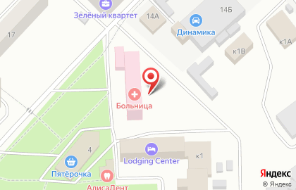 Городская больница, НПО Комплекс на карте