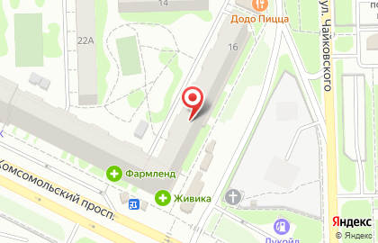 Парикмахерская Сакура в Курчатовском районе на карте