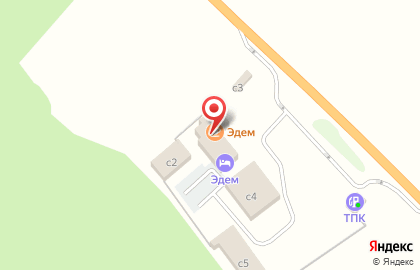 Гостиничный комплекс Эдем в Тюмени на карте