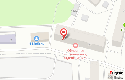 Поликлиника Мурманская областная стоматологическая поликлиника в Октябрьском округе на карте