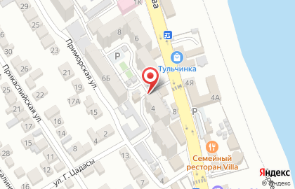 Кондитерская Сладкий мир на Приморской улице на карте