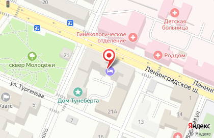 Квинтэкс на карте