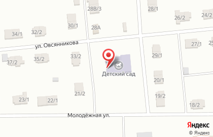Детский сад с. Красный Яр на карте