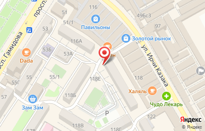 Гастроном в Махачкале на карте