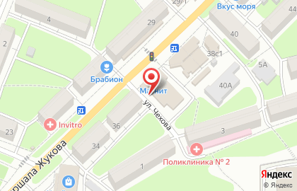 ЗАО Банкомат, МКБ МоскомПриватБанк на улице Маршала Жукова на карте