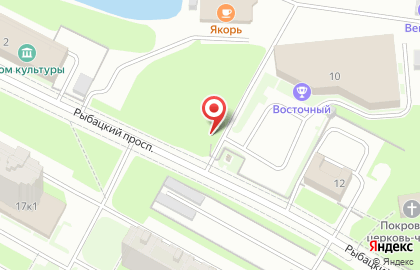 Автостоянка в Санкт-Петербурге на карте