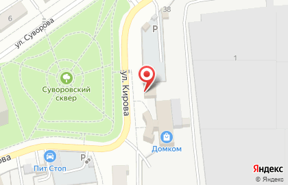 Автомойка Mastercar на Первомайской улице на карте