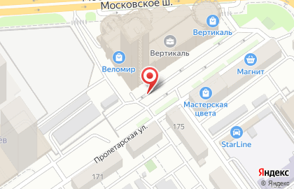 Северсталь Маркет на Московском шоссе на карте