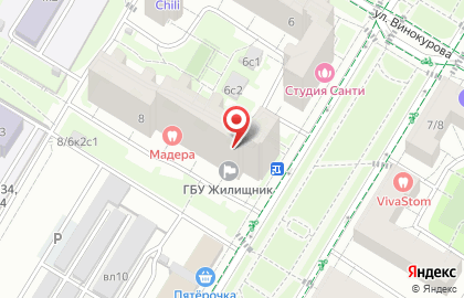 Стоматологическая клиника Мадера на карте
