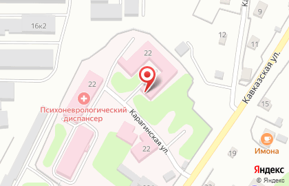 Кожно-венерологический Диспансер на Ключевской улице на карте