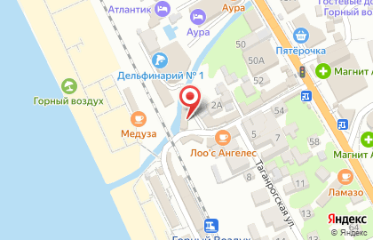 Магазин курортных товаров на Таганрогской улице на карте