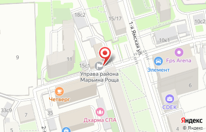 Район Марьина Роща Сектор по приему обращений граждан и приему корреспонденции на карте