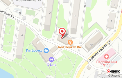 Магазин у дома Бристоль на улице Свободы на карте
