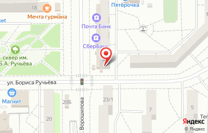 Кулинария в Челябинске на карте