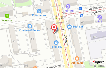 Покровский на улице 8 Марта на карте