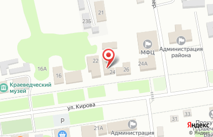 Отдел МВД России по Горшеченскому району на карте