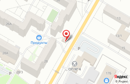 Магазин продуктов в Красноярске на карте