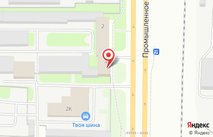 Армада на Промышленной улице на карте
