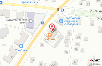 Арамильская пивоварня ЁРШ на Трактовой улице на карте