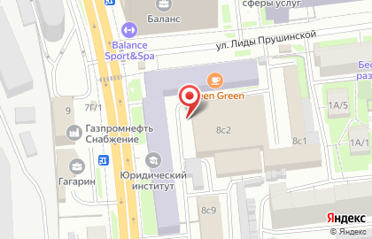 Академия Печати в Железнодорожном районе на карте