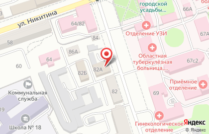 Управление специальной связи по Калужской области на карте
