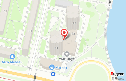 Мясная лавка на проспекте Победы на карте