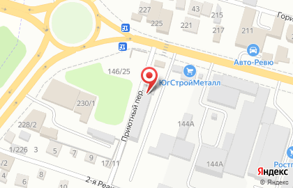 Торговая компания ЮгСтройМеталл на Таганрогской улице на карте