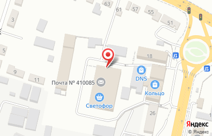 Супермаркет Светофор на Московском шоссе на карте