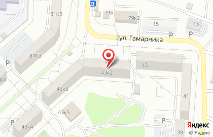 Домовой на улице Ленинградской на карте