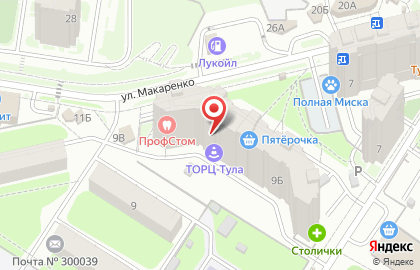 Компания Центр Кадастра и Оценки в Привокзальном районе на карте